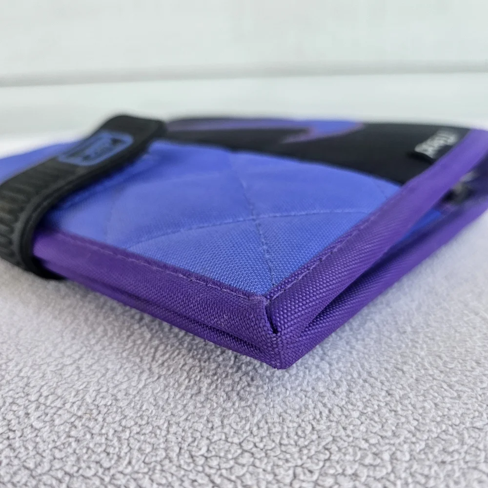 Nike Mead Planner Organizer Binder Notebook Purple VTG 1995 Swoosh Air 7 1/2